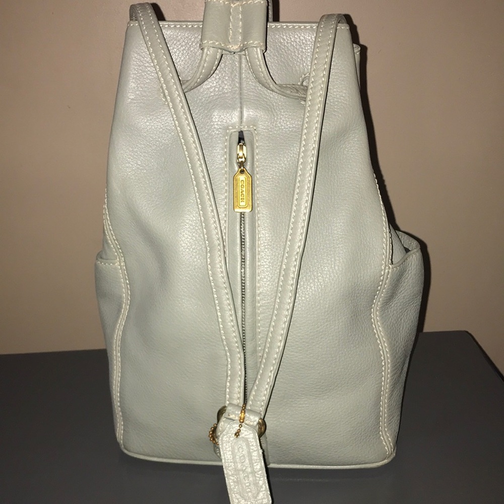 Vintage Leather COACH Backpack